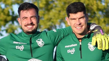Viscarra y Lampe pelean el puesto de titular en el arco de la Verde Viscarra y Lampe pelean el puesto de titular en el arco de la Verde