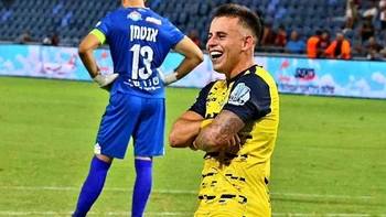 Henry Vaca marcó su primer gol en el Maccabi Bnei Reineh de Israel Henry Vaca marcó su primer gol en el Maccabi Bnei Reineh de Israel