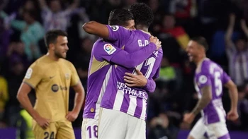 El Barcelona cayó (3-1) en su visita al Valladolid El Barcelona cayó (3-1) en su visita al Valladolid