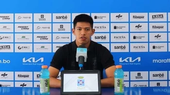 Denilson Durán, jugador de Blooming: "Queremos darle a los hinchas la alegría que se merecen" Denilson Durán, jugador de Blooming: "Queremos darle a los hinchas la alegría que se merecen"