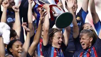 El Barça conquista su segunda Champions femenina con una gran remontada El Barça conquista su segunda Champions femenina con una gran remontada