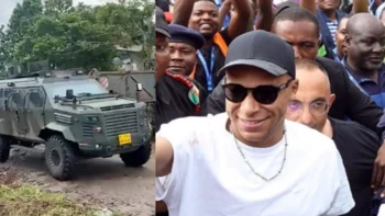 Mbappé: Custodiado y escoltado en su visita a Camerún, el país de su padre (video) Mbappé: Custodiado y escoltado en su visita a Camerún, el país de su padre (video)