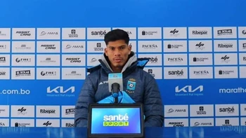 Pedro Siles, jugador de Blooming: "No hay que confiarse, ni creerse más que nadie" Pedro Siles, jugador de Blooming: "No hay que confiarse, ni creerse más que nadie"