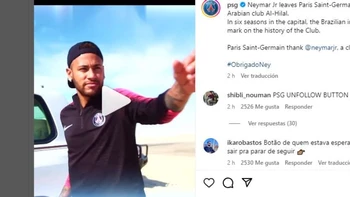 El video con el que el PSG agradeció los servicios de Neymar El video con el que el PSG agradeció los servicios de Neymar