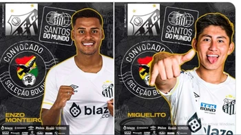 El Santos de Brasil celebra la convocatoria de Terceros y Monteiro a la Verde El Santos de Brasil celebra la convocatoria de Terceros y Monteiro a la Verde