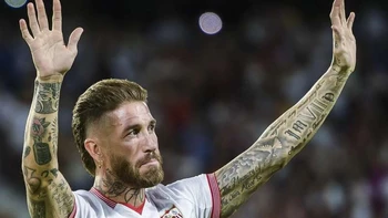 El Sevilla se estrena en Champions con Sergio Ramos de guía El Sevilla se estrena en Champions con Sergio Ramos de guía