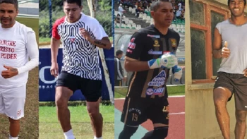 Los cuarentones del fútbol boliviano que desafían a la cuarentena Los cuarentones del fútbol boliviano que desafían a la cuarentena