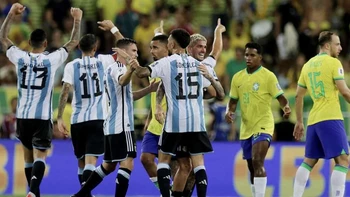 Así festejó Argentina el histórico triunfo sobre Brasil Así festejó Argentina el histórico triunfo sobre Brasil