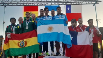 Bolivia brilla en el Sudamericano Máster de Atletismo en Chile Bolivia brilla en el Sudamericano Máster de Atletismo en Chile