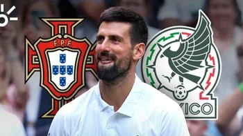 Djokovic, sobre el Mundial de fútbol: "Portugal va a ganar a México en la final" Djokovic, sobre el Mundial de fútbol: "Portugal va a ganar a México en la final"