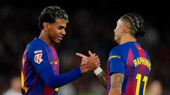El Barcelona se afirma en la cima con doblete de Raphinha El Barcelona se afirma en la cima con doblete de Raphinha