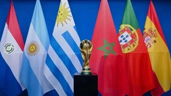 Argentina busca albergar más de un partido del Mundial 2030, dice Tapia Argentina busca albergar más de un partido del Mundial 2030, dice Tapia