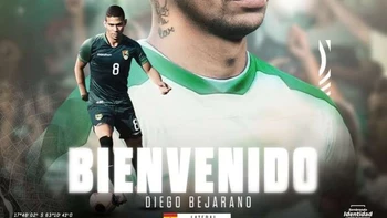 Diego Bejarano fue presentado en Oriente Petrolero Diego Bejarano fue presentado en Oriente Petrolero