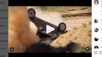 Marco Bulacia volcó, siguió y abandonó el Rally Chile Biobío (video) Marco Bulacia volcó, siguió y abandonó el Rally Chile Biobío (video)