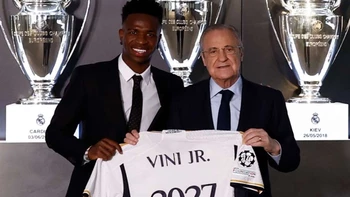 Vinicius renueva con el Real Madrid hasta 2027 Vinicius renueva con el Real Madrid hasta 2027