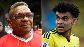 Vecinos del padre del futbolista colombiano Luis Díaz marchan por su liberación Vecinos del padre del futbolista colombiano Luis Díaz marchan por su liberación