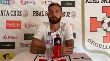 Ángel Sánchez, jugador de Real SC: "(San Antonio) Es un rival muy fuerte" Ángel Sánchez, jugador de Real SC: "(San Antonio) Es un rival muy fuerte"