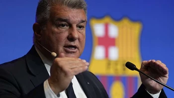 "La Superliga puede existir a partir de la temporada que viene", dice Laporta "La Superliga puede existir a partir de la temporada que viene", dice Laporta