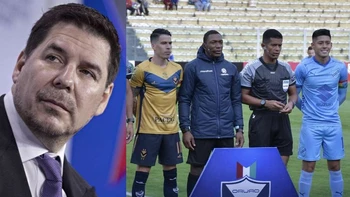 Marcelo Claure tras el partido ante GV San José: “El arbitraje favoreció a Bolívar” Marcelo Claure tras el partido ante GV San José: “El arbitraje favoreció a Bolívar”