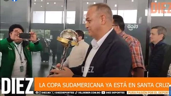 La Copa Sudamericana está en Santa Cruz (video) La Copa Sudamericana está en Santa Cruz (video)