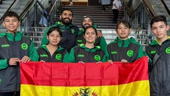 Nueve deportistas bolivianos compiten en la Liga Juvenil de Karate Nueve deportistas bolivianos compiten en la Liga Juvenil de Karate