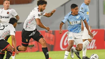 Aurora venció a Melgar por 1-0 en la ida de la primera fase de la Copa Libertadores Aurora venció a Melgar por 1-0 en la ida de la primera fase de la Copa Libertadores