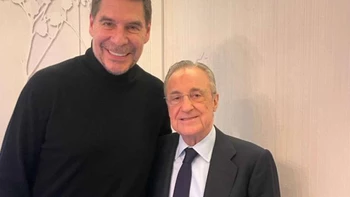 Marcelo Claure compartió un almuerzo con Florentino Pérez Marcelo Claure compartió un almuerzo con Florentino Pérez