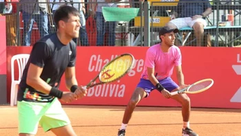 La dupla Arias-Zeballos pasó a semifinales del Challenger de Buenos Aires 2 La dupla Arias-Zeballos pasó a semifinales del Challenger de Buenos Aires 2