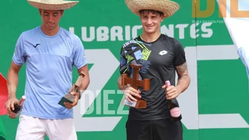 Carabelli campeón del Challenger: Venció a Murkel Dellein en la final Carabelli campeón del Challenger: Venció a Murkel Dellein en la final