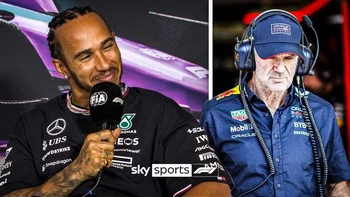 Hamilton dice que Newey sería una "incorporación increíble" para Ferrari Hamilton dice que Newey sería una "incorporación increíble" para Ferrari