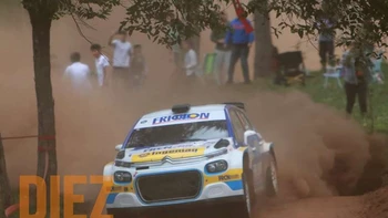 Sebastián Franco fue el más veloz del sábado en el Rally San Javier Sebastián Franco fue el más veloz del sábado en el Rally San Javier