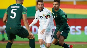 Cuarta derrota de local que Bolivia cede contra Argentina en eliminatorias Cuarta derrota de local que Bolivia cede contra Argentina en eliminatorias
