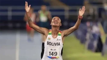 David Ninavia logró oro en Sudamericano Indoor David Ninavia logró oro en Sudamericano Indoor