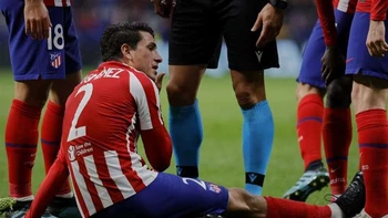 José María Giménez es baja en el Atlético de Madrid José María Giménez es baja en el Atlético de Madrid