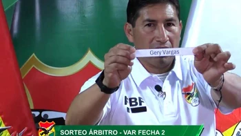 José Jordán admite "error" al momento de designar a Gery Vargas para el partido Blooming - San Antonio José Jordán admite "error" al momento de designar a Gery Vargas para el partido Blooming - San Antonio