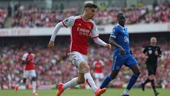 No le alcanzó: Arsenal venció por 2-1 al Everton, pero el título de la Premier se quedó con el City No le alcanzó: Arsenal venció por 2-1 al Everton, pero el título de la Premier se quedó con el City