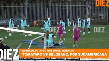Tomayapo entrenó en el club Universidad, apuntando al encuentro de Sudamericana ante Belgrano Tomayapo entrenó en el club Universidad, apuntando al encuentro de Sudamericana ante Belgrano