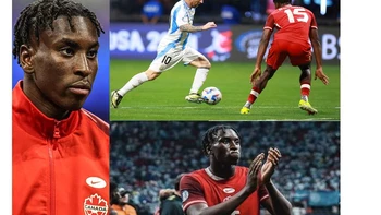 Futbolista canadiense recibe insultos racistas tras dura entrada a Messi Futbolista canadiense recibe insultos racistas tras dura entrada a Messi
