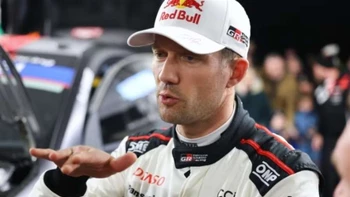 Hospitalizado el piloto de rally Sébastien Ogier tras un accidente Hospitalizado el piloto de rally Sébastien Ogier tras un accidente