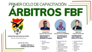 Se avecinan cinco programas de formación y capacitación para árbitros y asesores Se avecinan cinco programas de formación y capacitación para árbitros y asesores