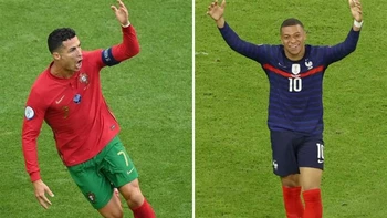 Mbappé y Cristiano Ronaldo se citan en los cuartos de la Eurocopa Mbappé y Cristiano Ronaldo se citan en los cuartos de la Eurocopa
