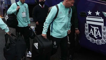 Argentina rumbo al Monumental Argentina rumbo al Monumental