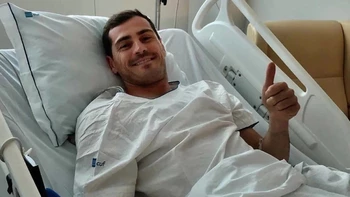 Sara Carbonero afirma que Casillas podría salir del hospital el lunes Sara Carbonero afirma que Casillas podría salir del hospital el lunes