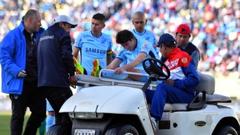 Azogue cumplió un año sin jugar en Bolívar y no tiene fecha de retorno Azogue cumplió un año sin jugar en Bolívar y no tiene fecha de retorno
