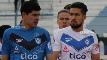 Carlos Lampe y Rodrigo Ramallo, con permiso especial en San José Carlos Lampe y Rodrigo Ramallo, con permiso especial en San José
