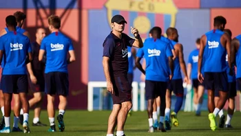 Suárez se reincorpora a los entrenamientos; Messi, no Suárez se reincorpora a los entrenamientos; Messi, no