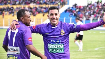 Vogliotti dejó sin nada a Guabirá y rompió la mala racha de Real Potosí Vogliotti dejó sin nada a Guabirá y rompió la mala racha de Real Potosí