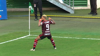 Gabigol sacó de sus casillas a los hinchas del Palmeiras Gabigol sacó de sus casillas a los hinchas del Palmeiras
