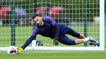 Hugo Lloris regresa a los entrenamientos del Tottenham Hugo Lloris regresa a los entrenamientos del Tottenham