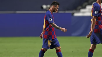Messi, en silencio ante su posible salida del Barcelona Messi, en silencio ante su posible salida del Barcelona